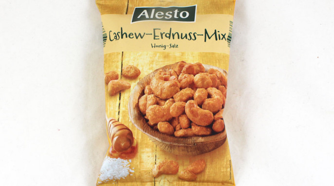 Alesto Cashew-Erdnuss-Mix Honig-Salz
