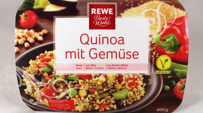 Rewe Quinoa mit Gemüse