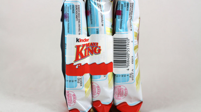 Nährwerte, Ferrero Kinder Maxi King, 3er-Pack