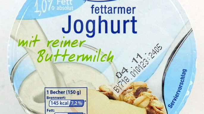 Line Fettarmer Joghurt Apfel-Müsli