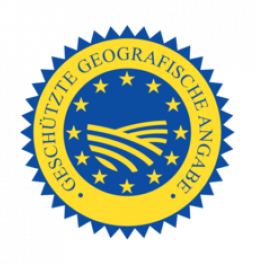 Siegel "geschützte geografische Angabe"