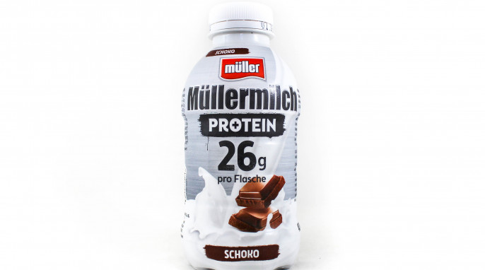 Müllermilch Protein, Beispiel Sorte Schoko