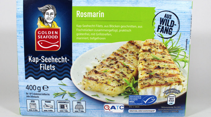 Golden Seafood Kap-Seehecht-Filets Rosmarin 