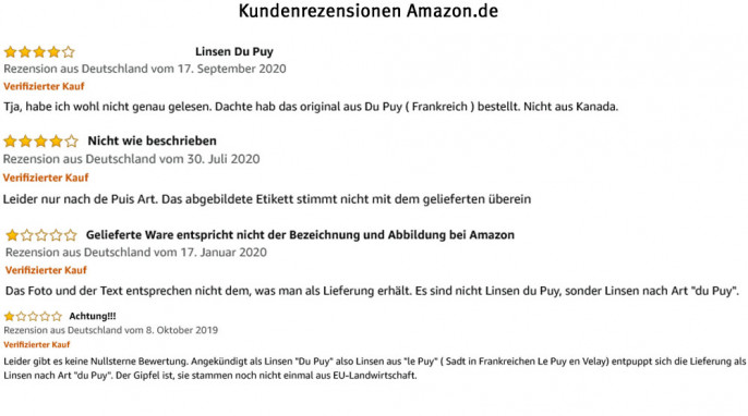 Kundenrezensionen, amazon.de, 03.12.2020