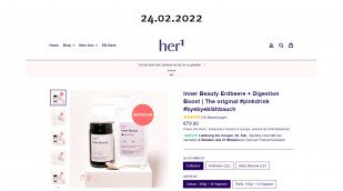Her1 Inner Beauty + Digestion Boost, her.one/collections, 24.02.2022 